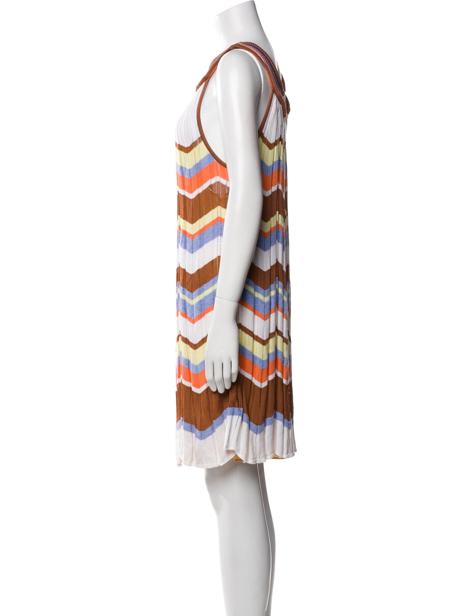 Missoni Striped Knee-Length Dress