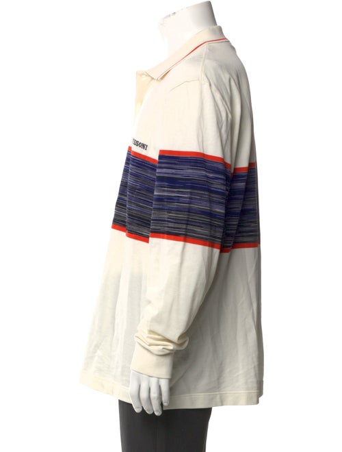 Missoni Striped Collar Polo Shirt