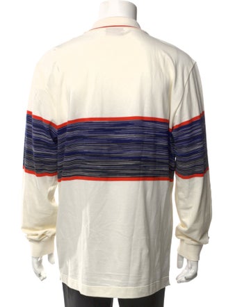 Missoni Striped Collar Polo Shirt