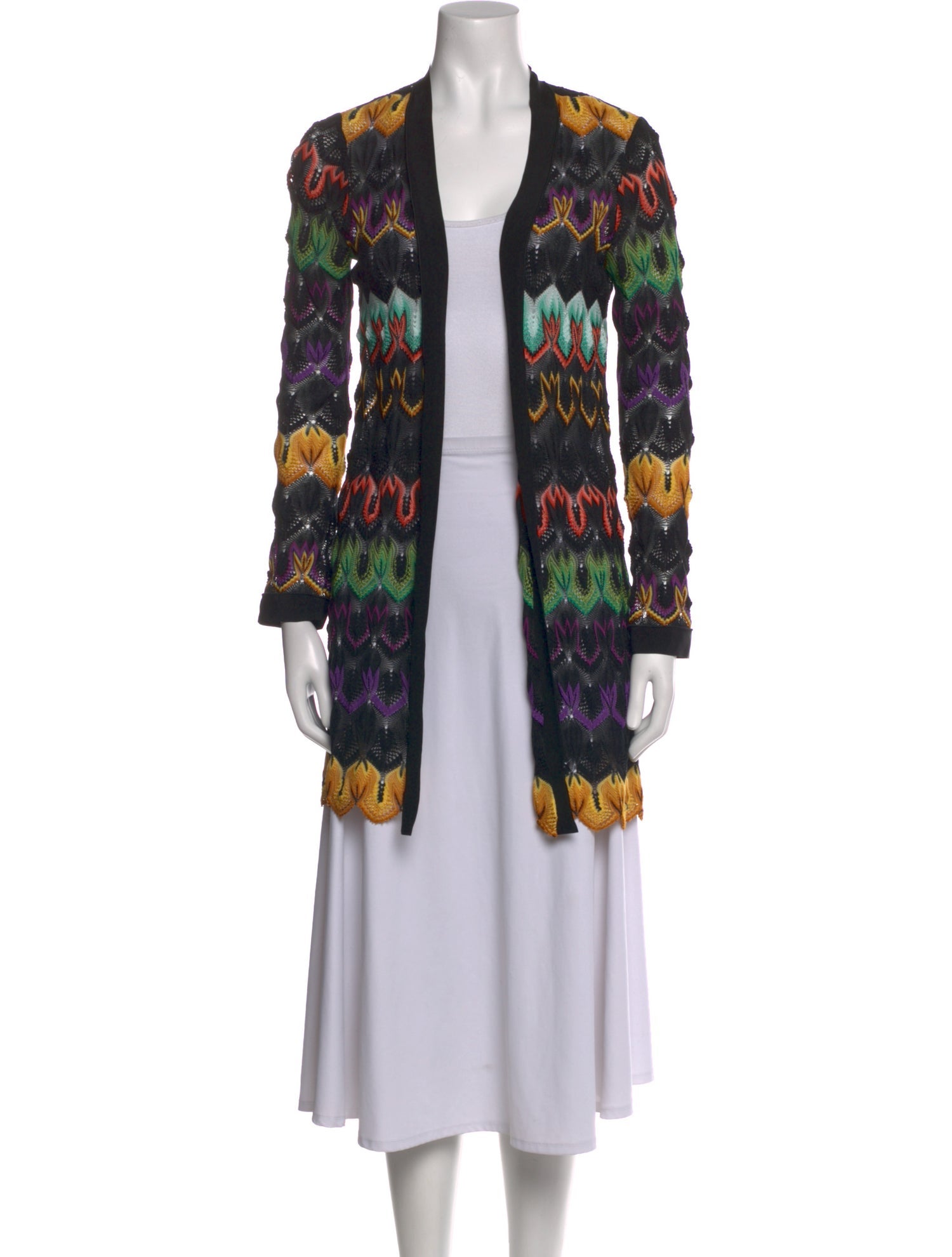 Missoni Printed V-Neck Sweater