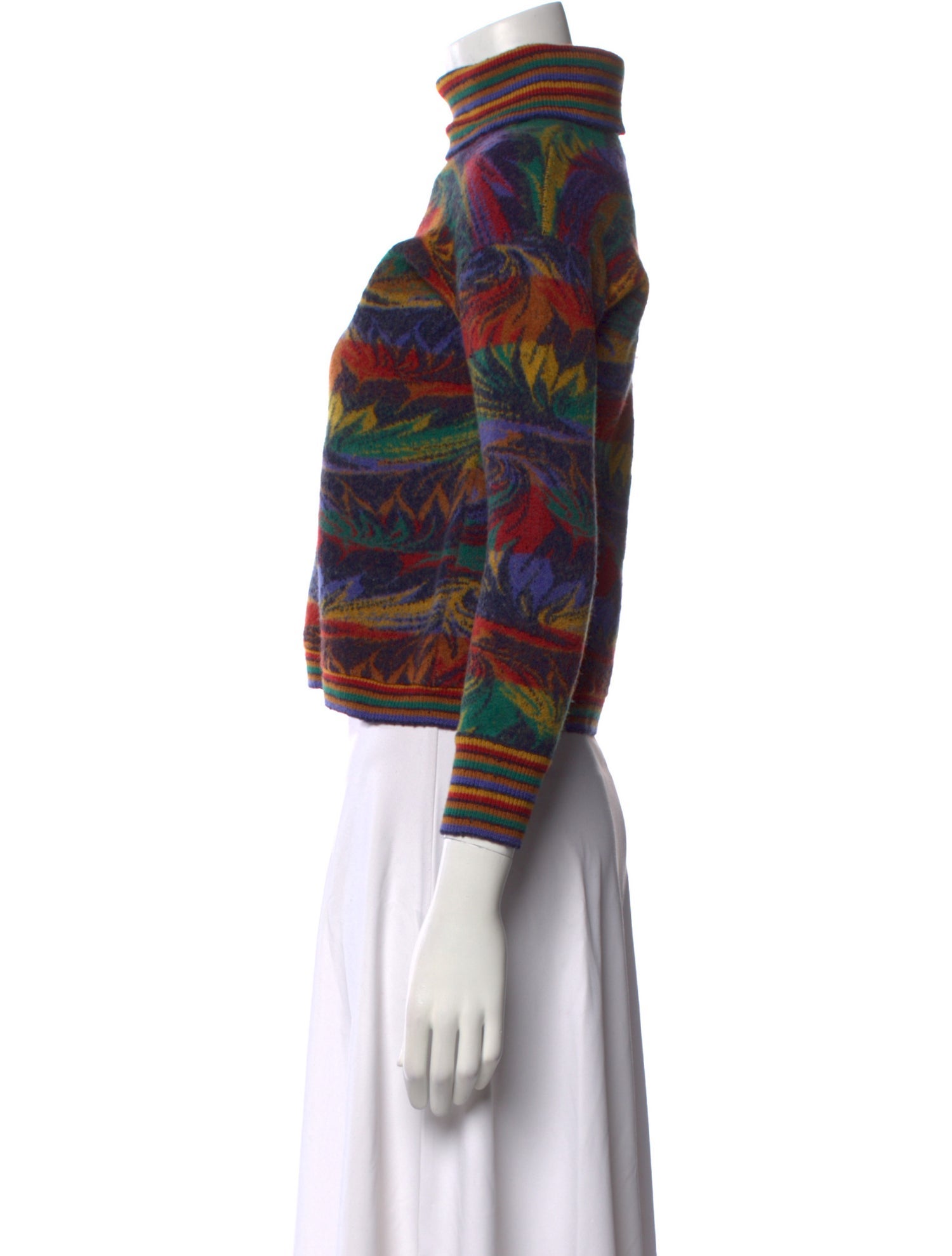 Missoni Printed Turtleneck Sweater