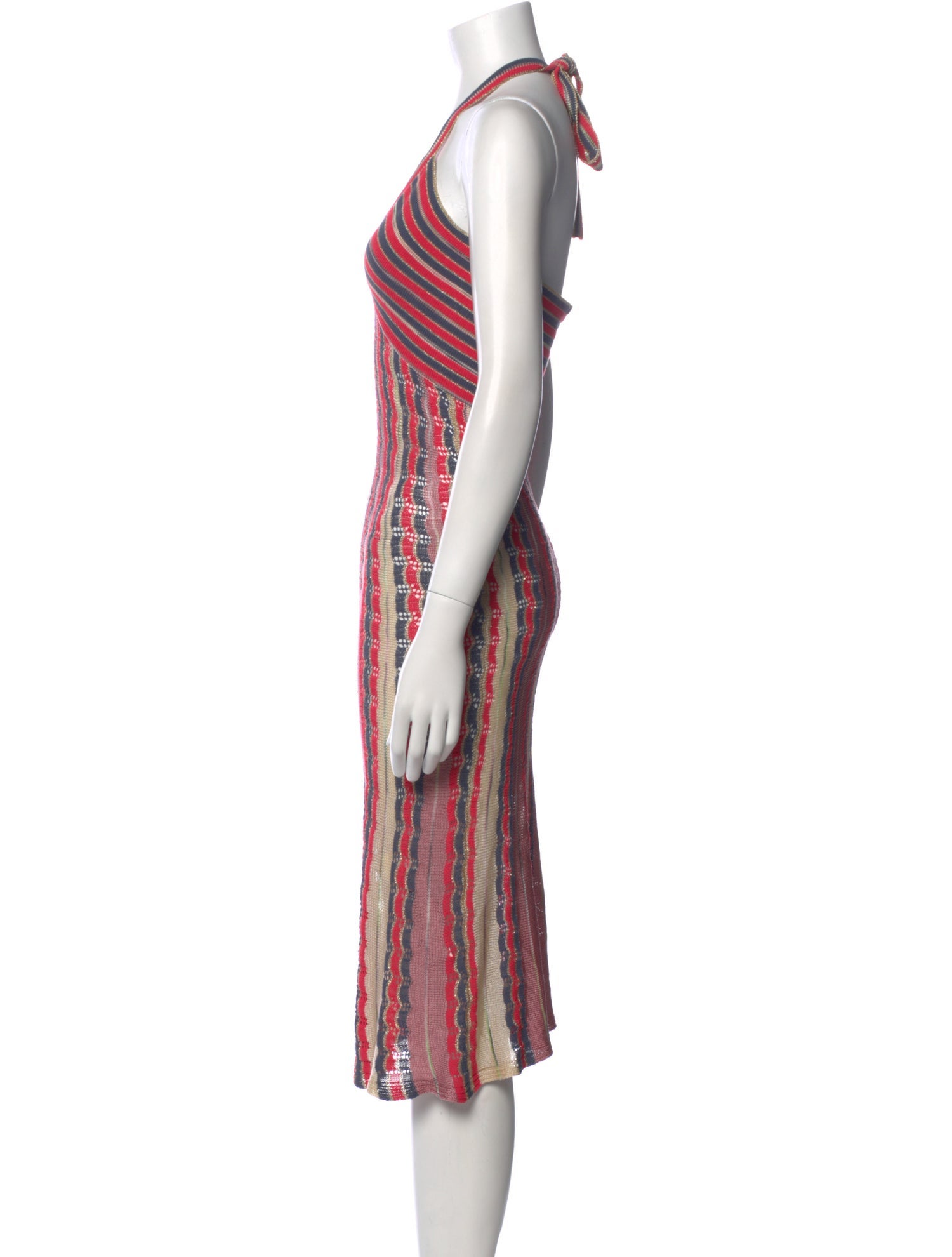 Missoni Striped Knee-Length Dress