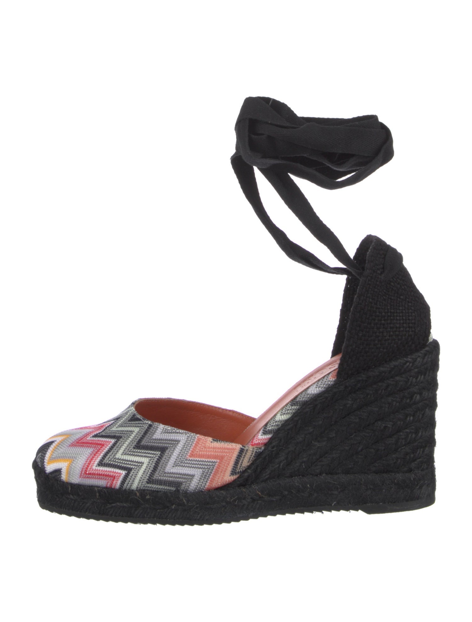 Missoni Printed Braided Accents D'Orsay Pumps