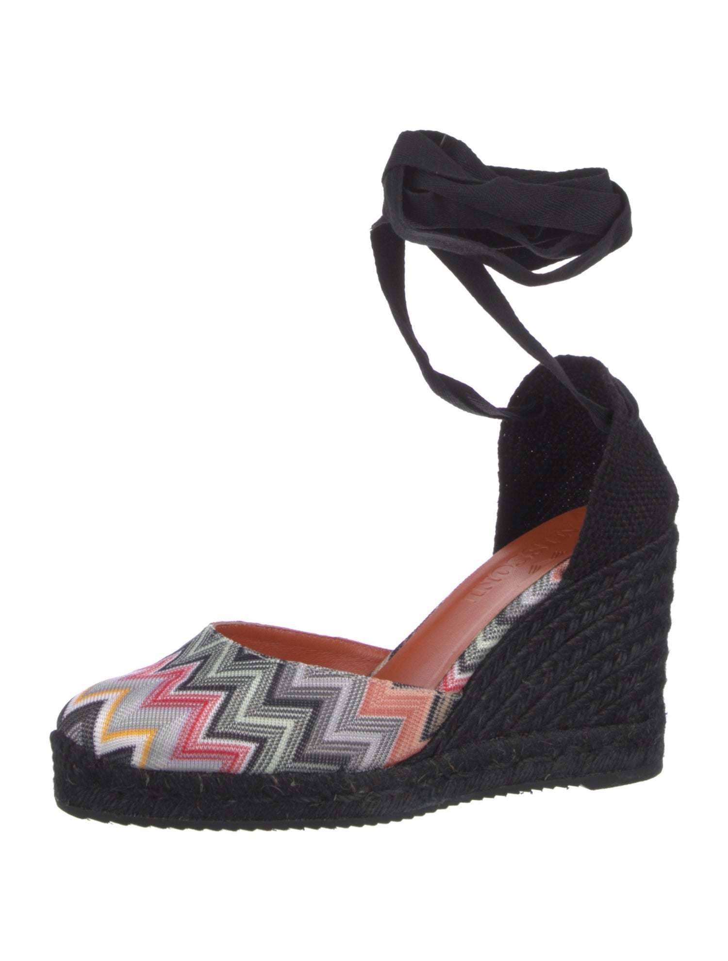 Missoni Printed Braided Accents D'Orsay Pumps