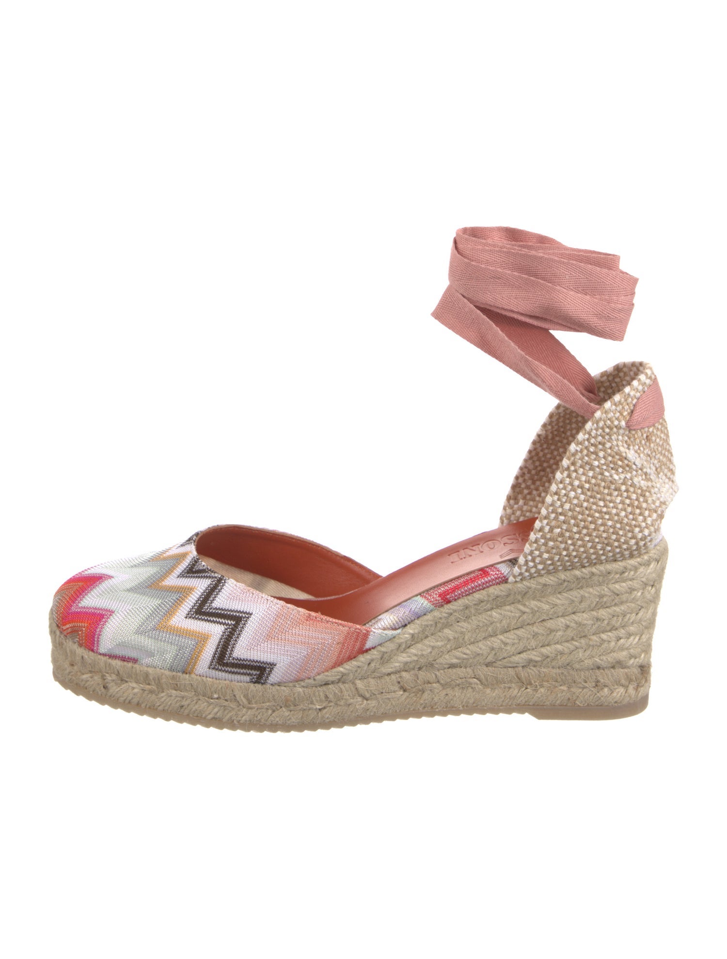 Missoni Canvas Striped D'Orsay Pumps w/ Tags