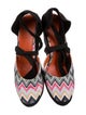Missoni Striped Braided Accents D'Orsay Pumps