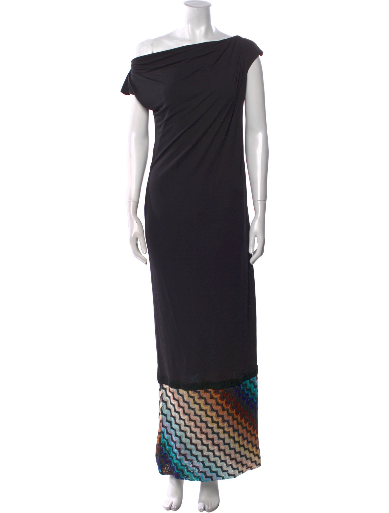 Missoni One-Shoulder Long Dress