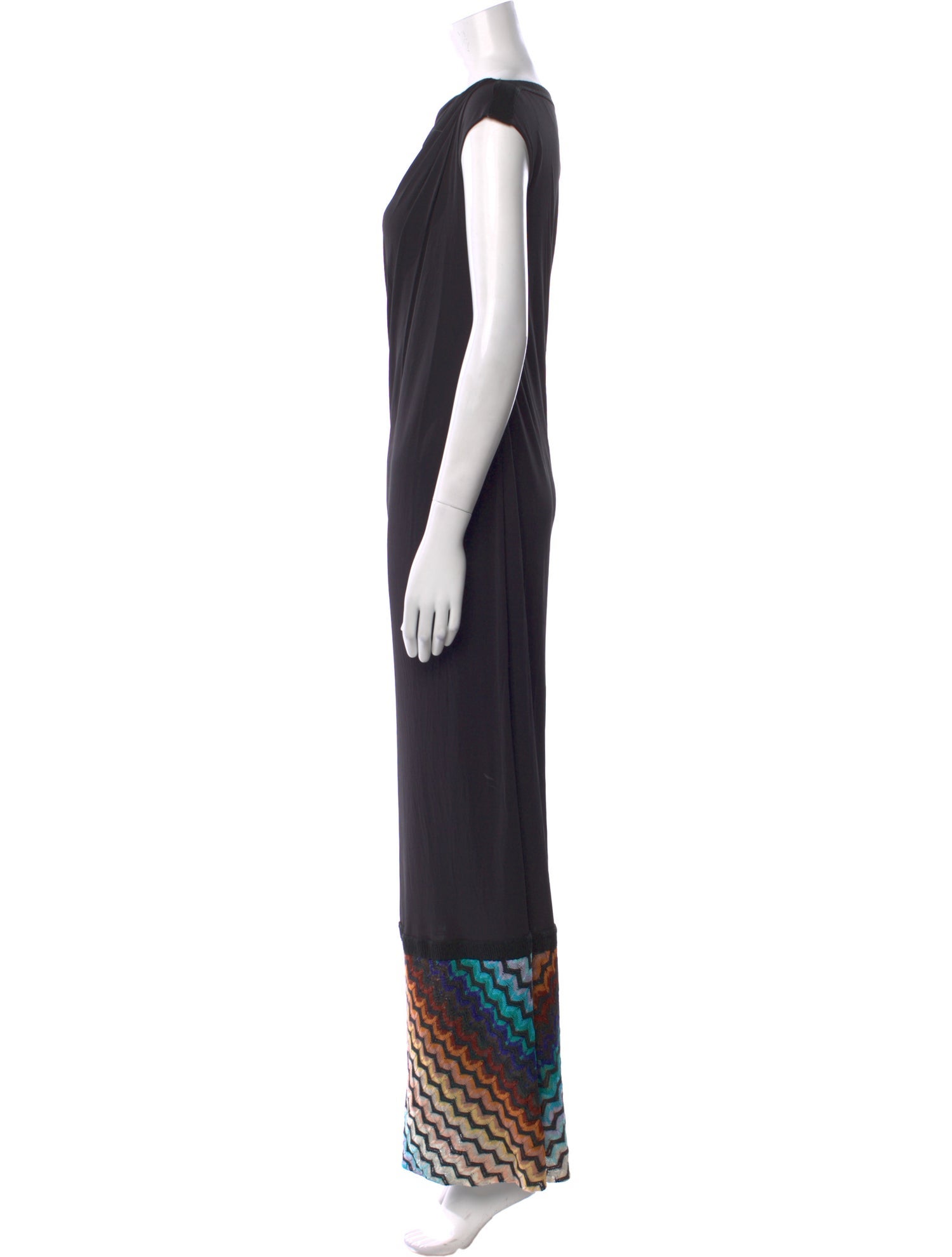 Missoni One-Shoulder Long Dress