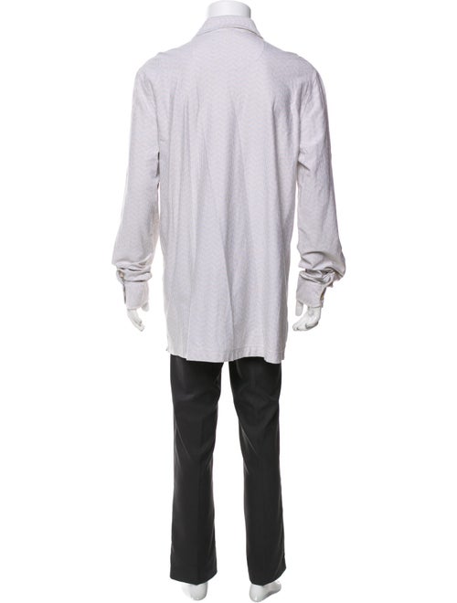 Missoni Striped Long Sleeve Dress Shirt