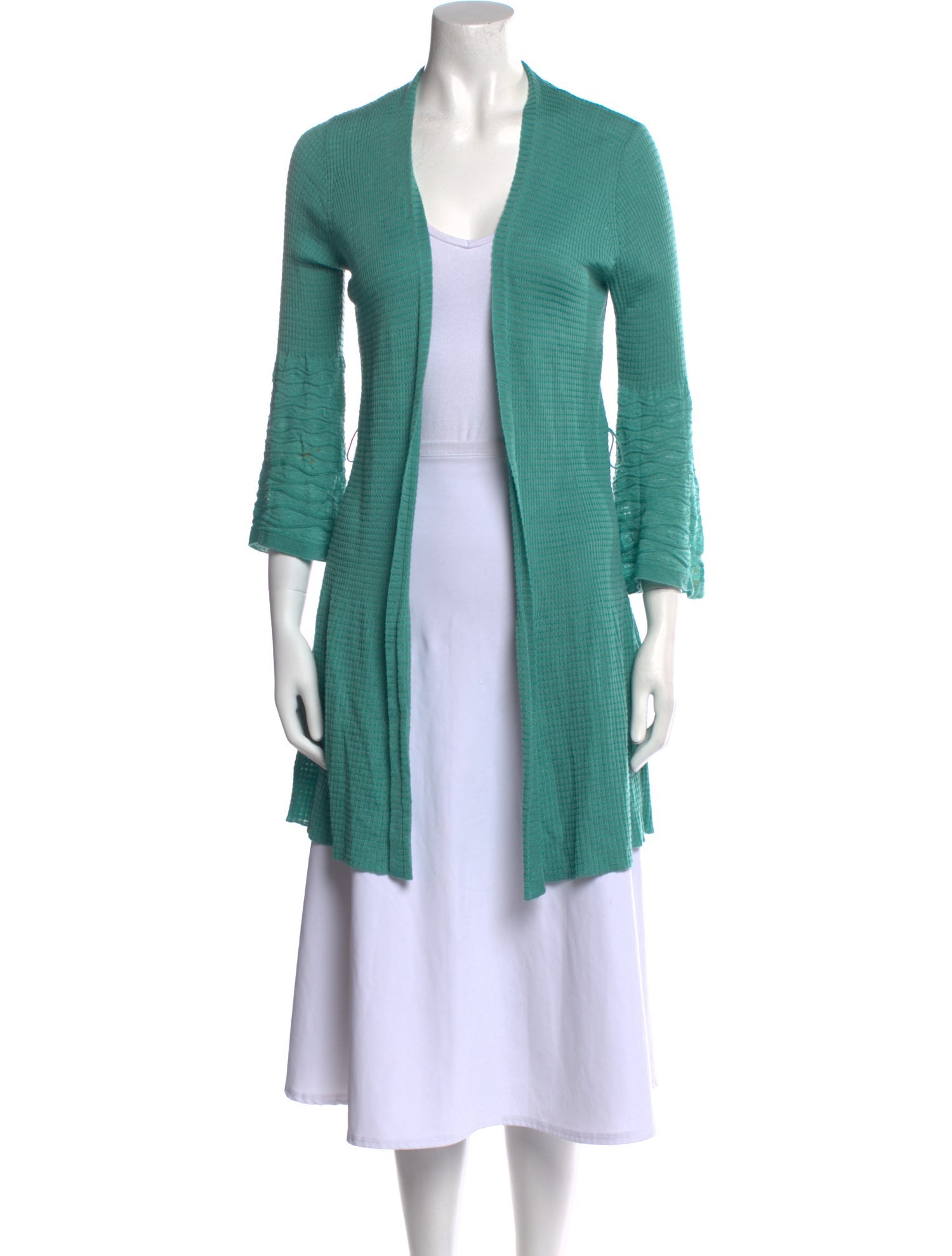 Missoni Merino Wool Open Front Sweater