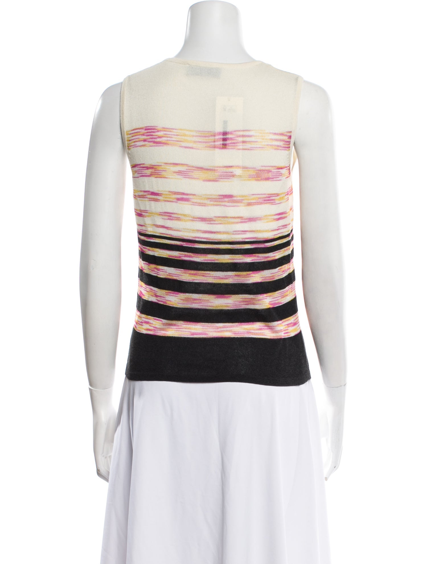 Missoni Striped Crew Neck Top