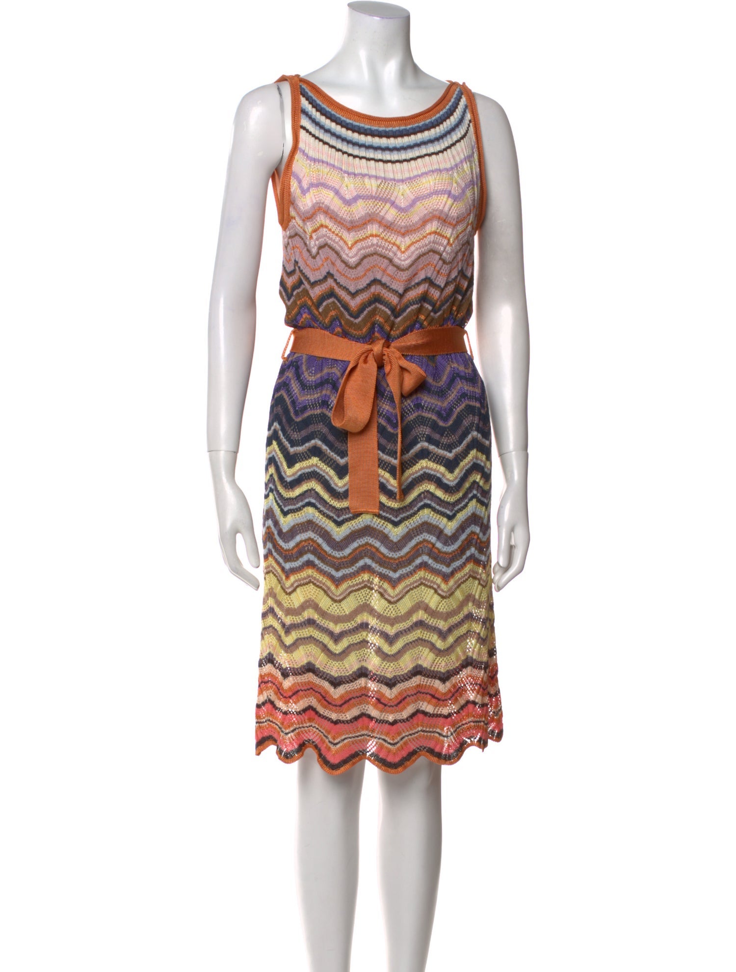 Missoni Striped Knee-Length Dress