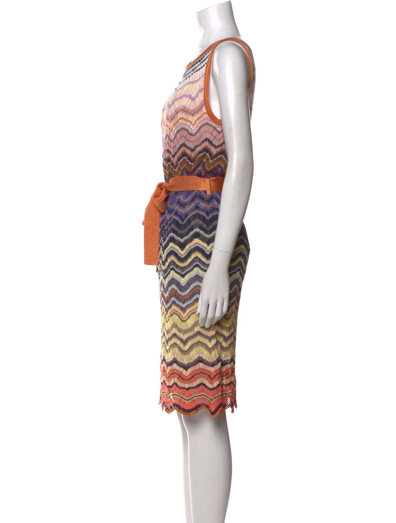 Missoni Striped Knee-Length Dress