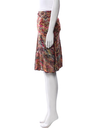 Missoni Striped Knee-Length Skirt