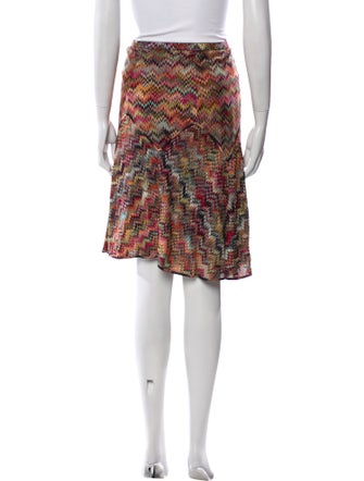 Missoni Striped Knee-Length Skirt