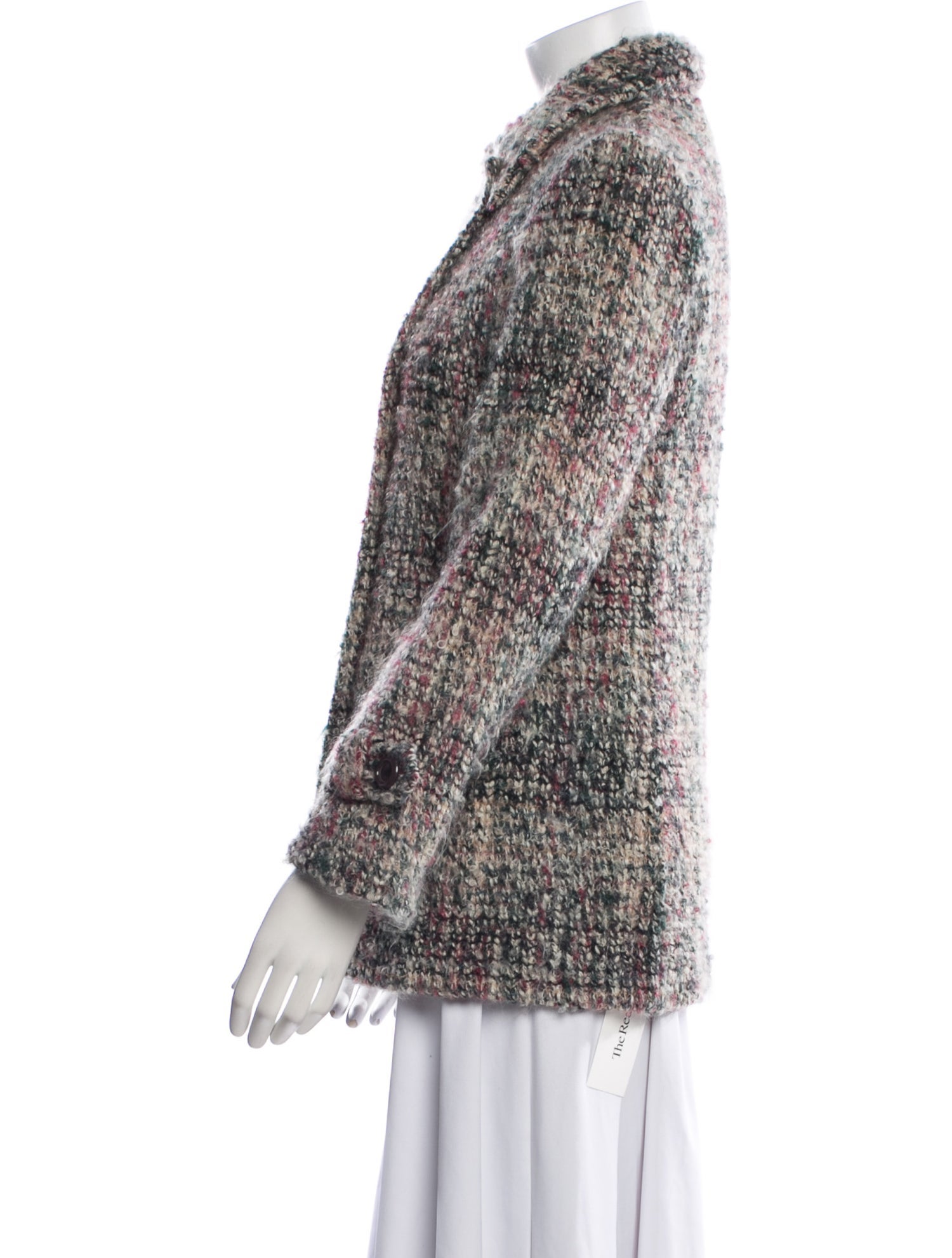Missoni Wool Tweed Pattern Coat
