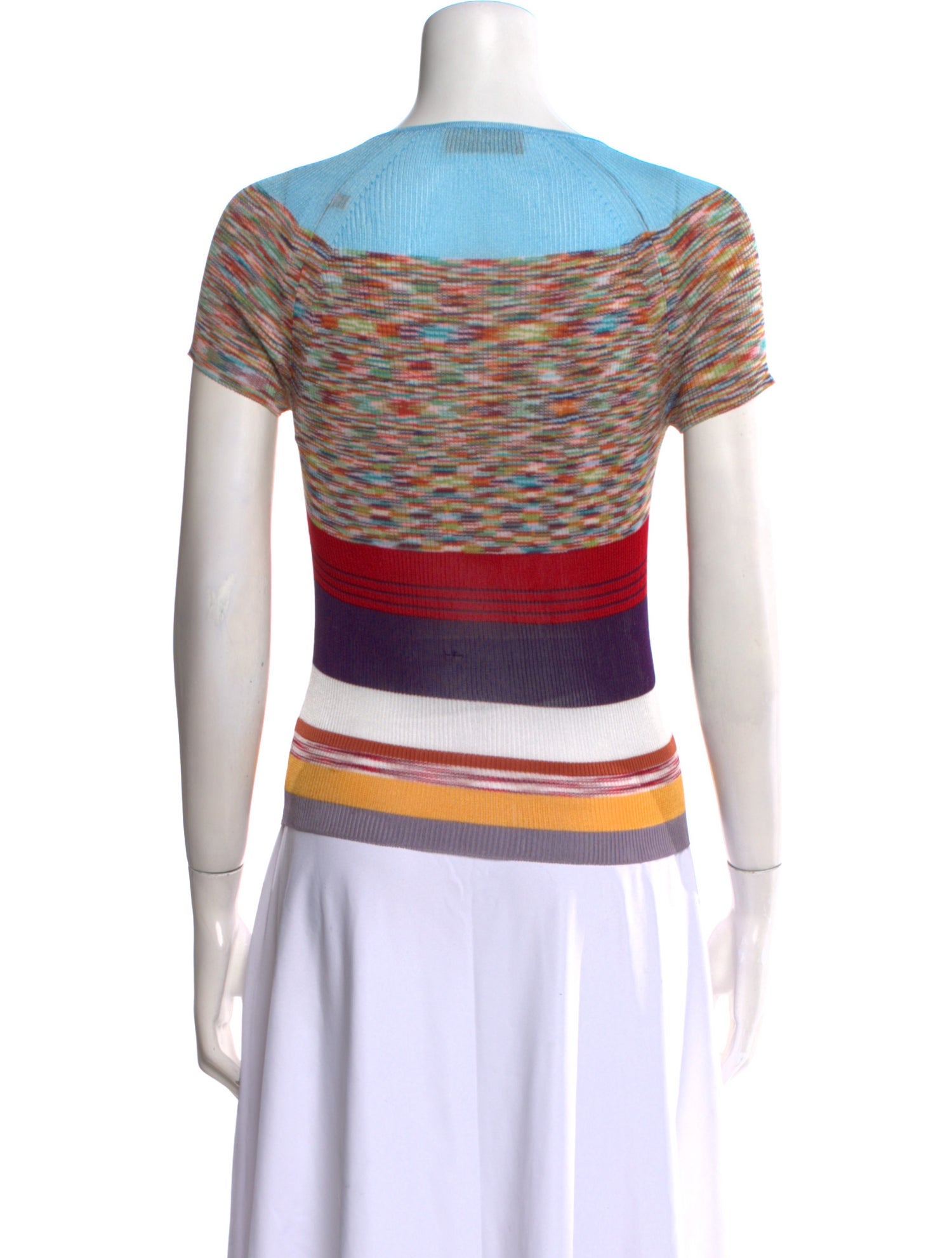 Missoni Striped V-Neck T-Shirt