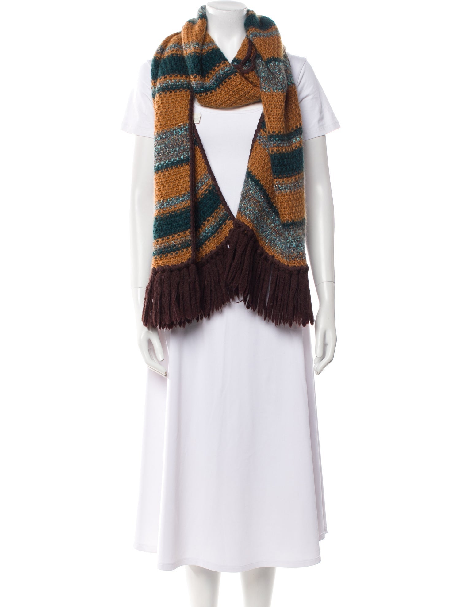 Missoni Wool Striped Scarf