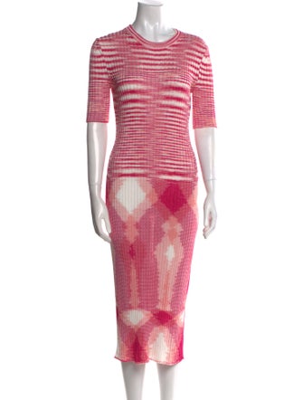 Missoni Striped Midi Length Dress