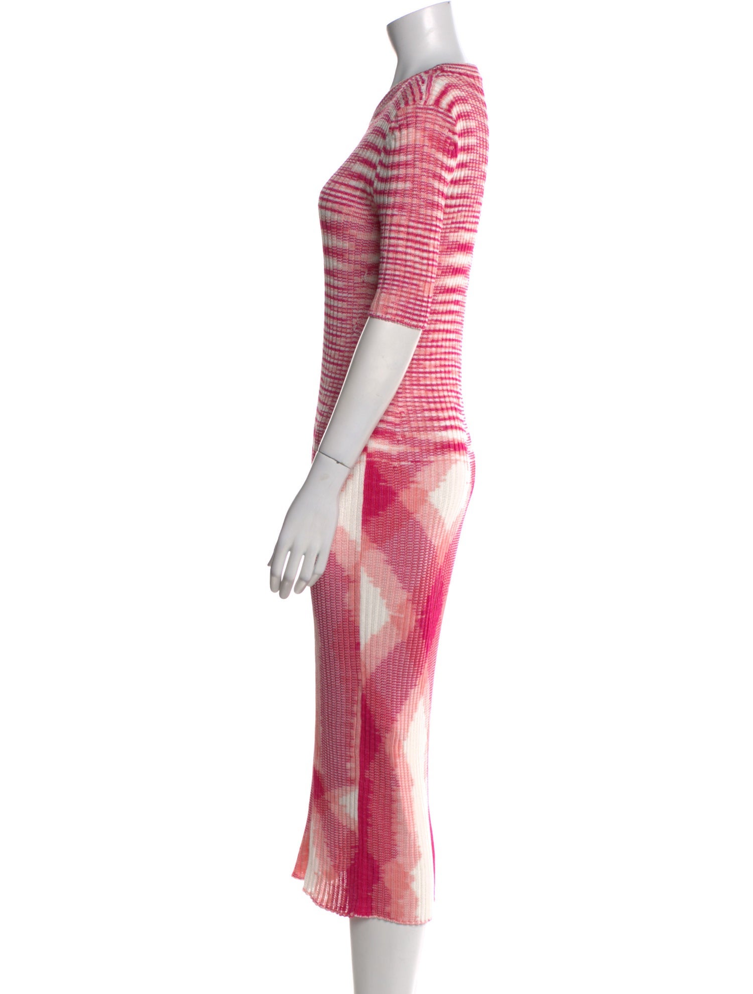 Missoni Striped Midi Length Dress