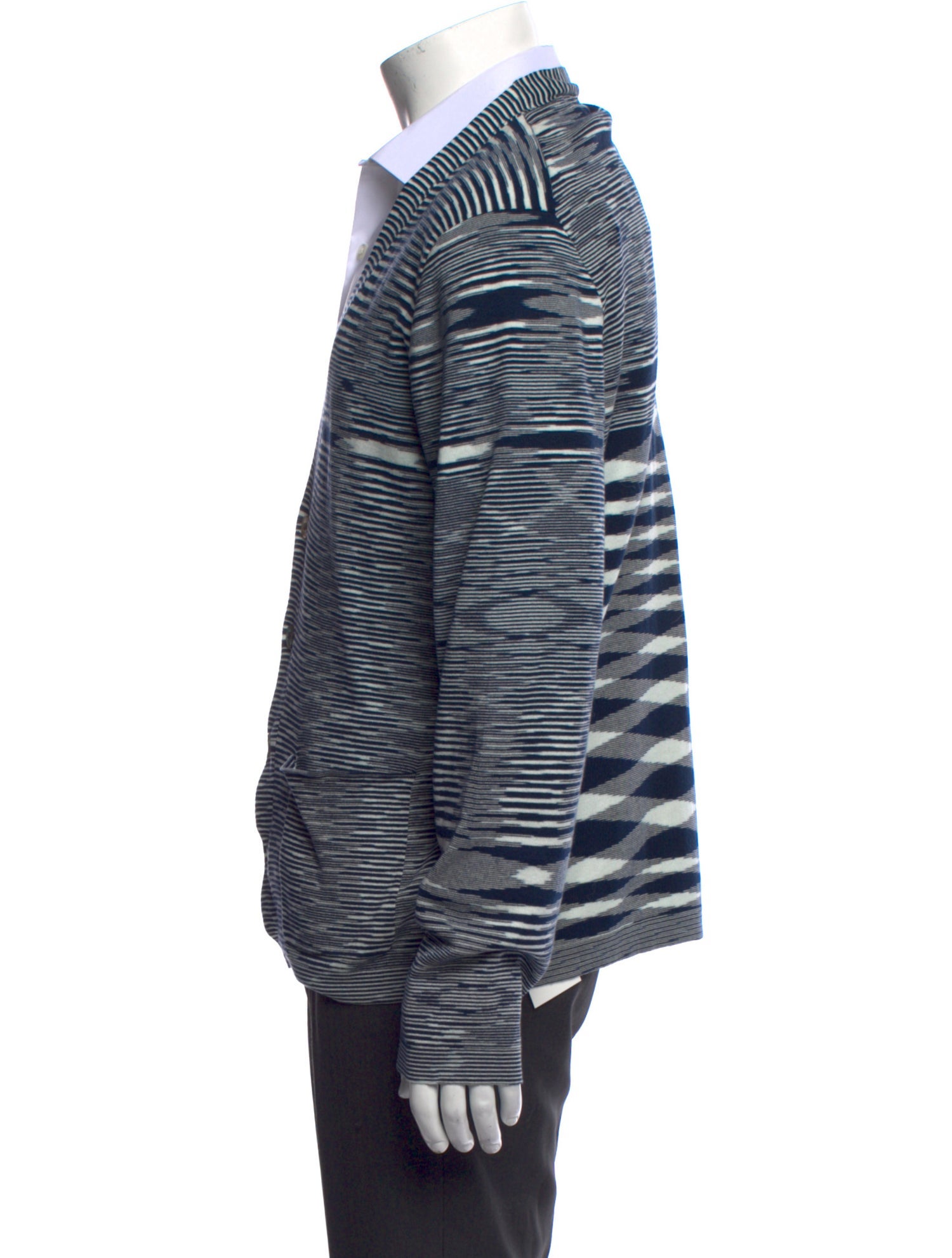 Missoni Striped V-Neck Cardigan