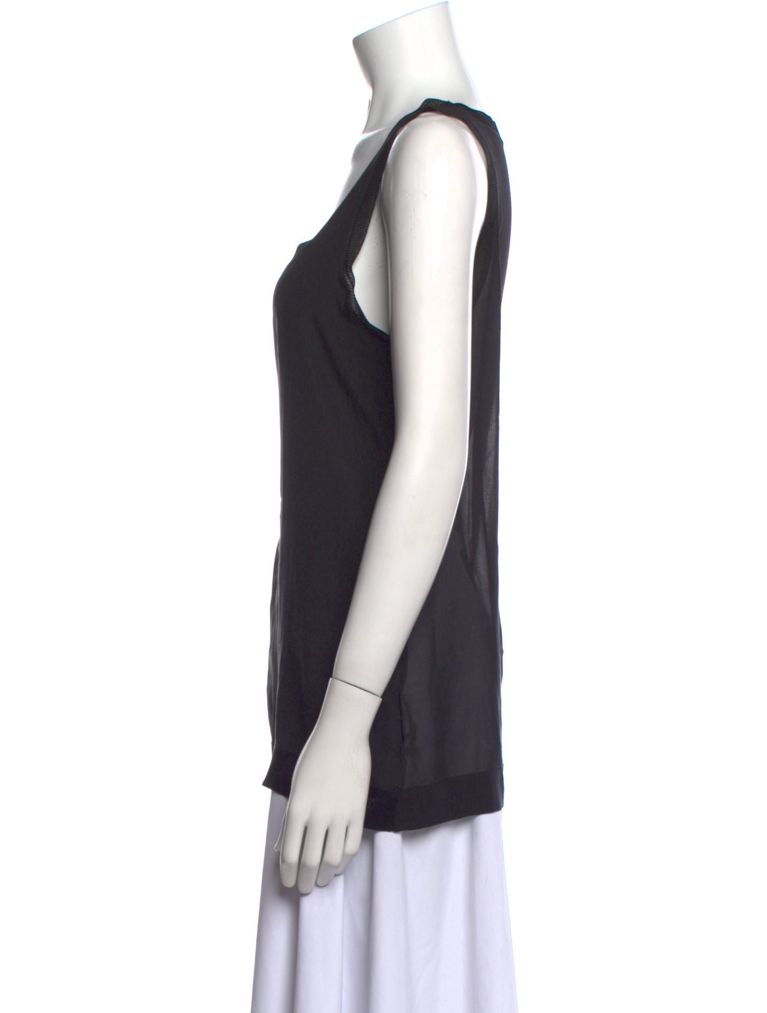 Missoni Silk Scoop Neck Top