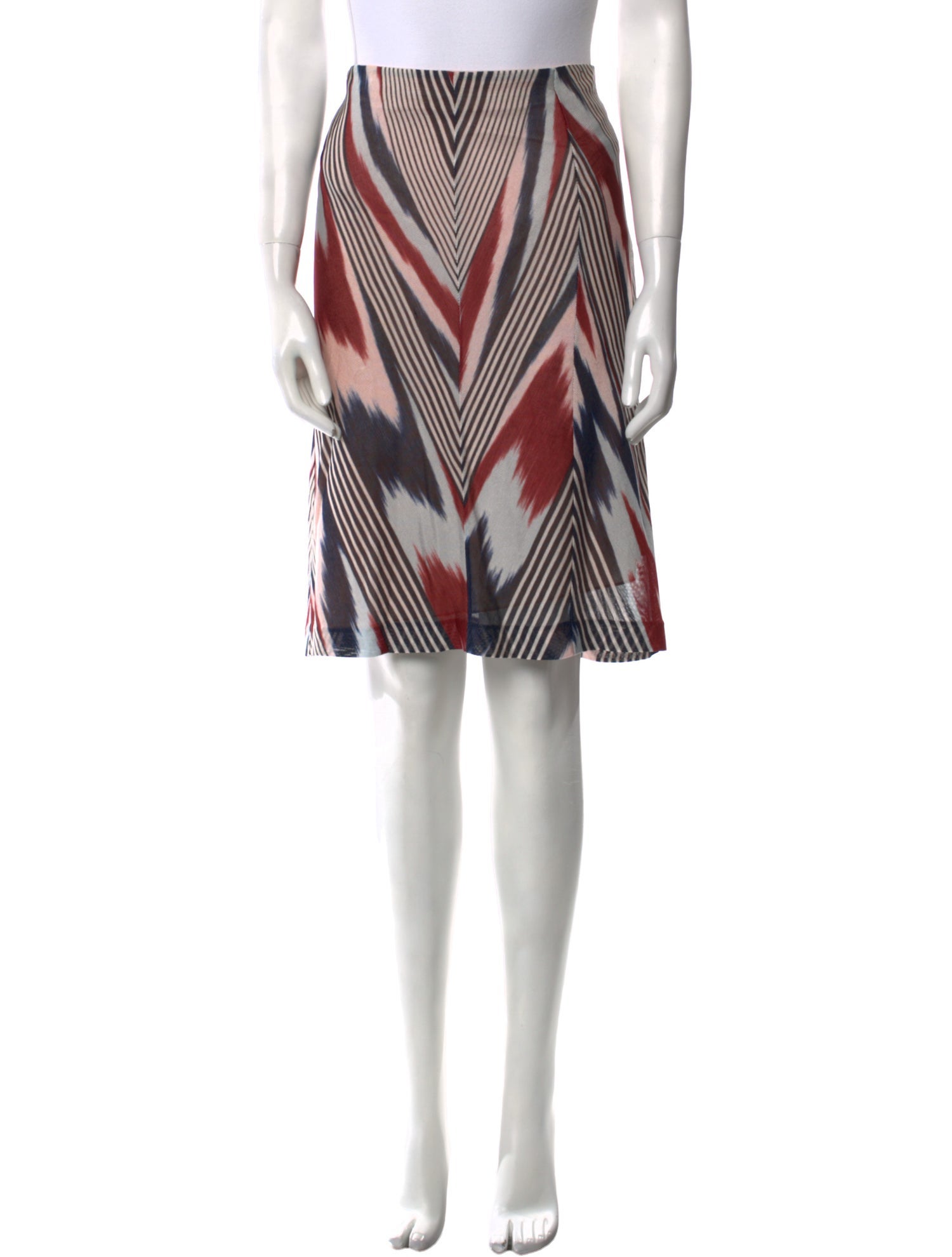 Missoni Striped Knee-Length Skirt