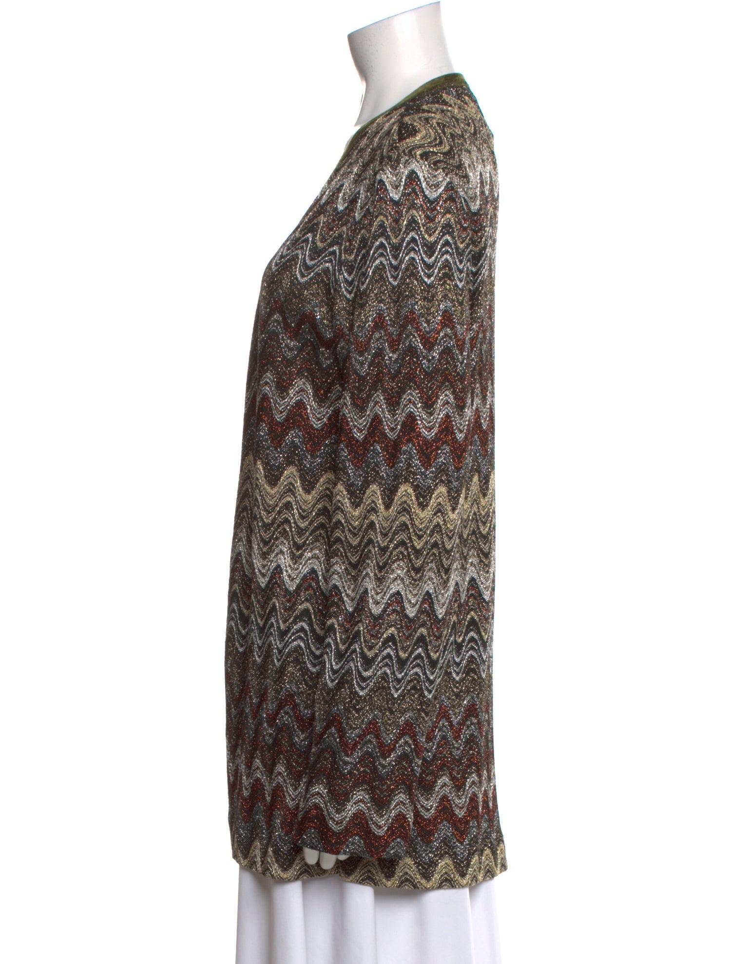 Missoni Printed V-Neck Sweater