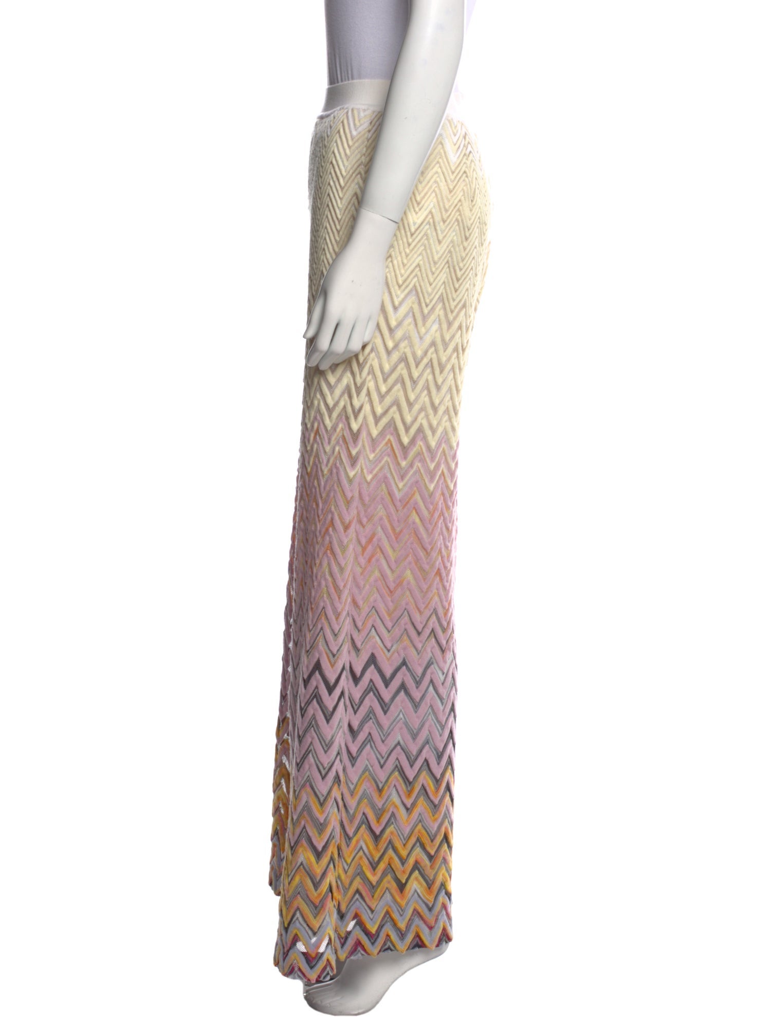 Missoni Virgin Wool Wide Leg Pants
