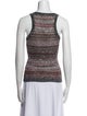 Missoni Striped Scoop Neck Top