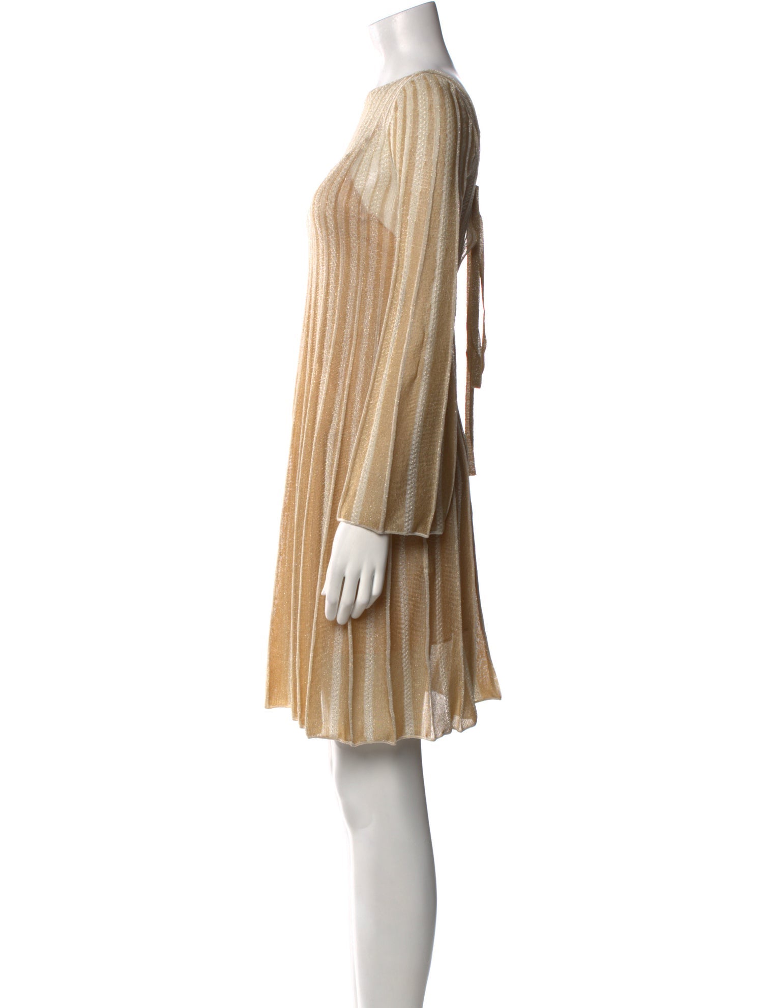 Missoni Bateau Neckline Mini Dress