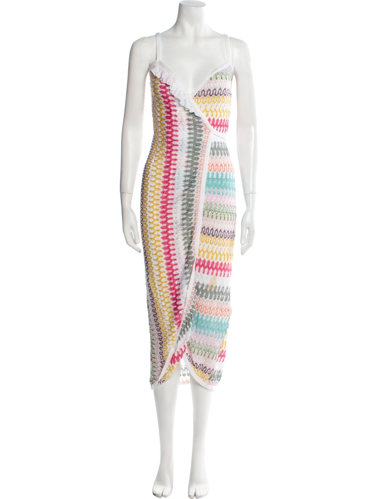 Missoni Striped Midi Length Dress