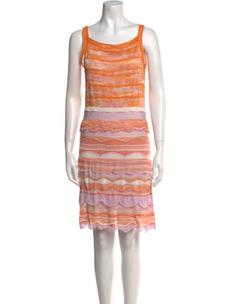 Missoni Striped Mini Dress