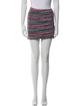 Missoni Striped Mini Skirt