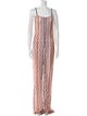 Missoni Striped Square Neckline Jumpsuit