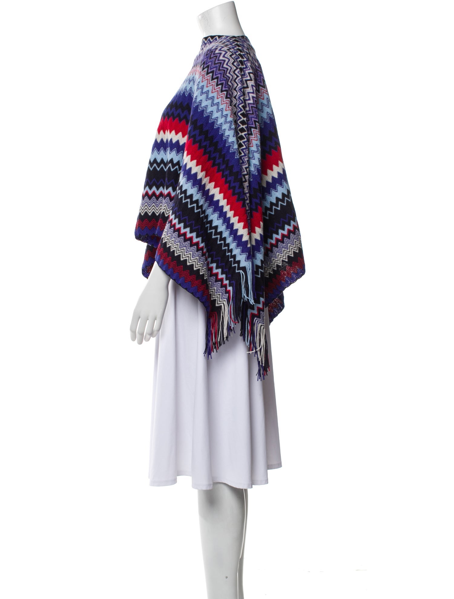 Missoni Striped Mock Neck Sweater