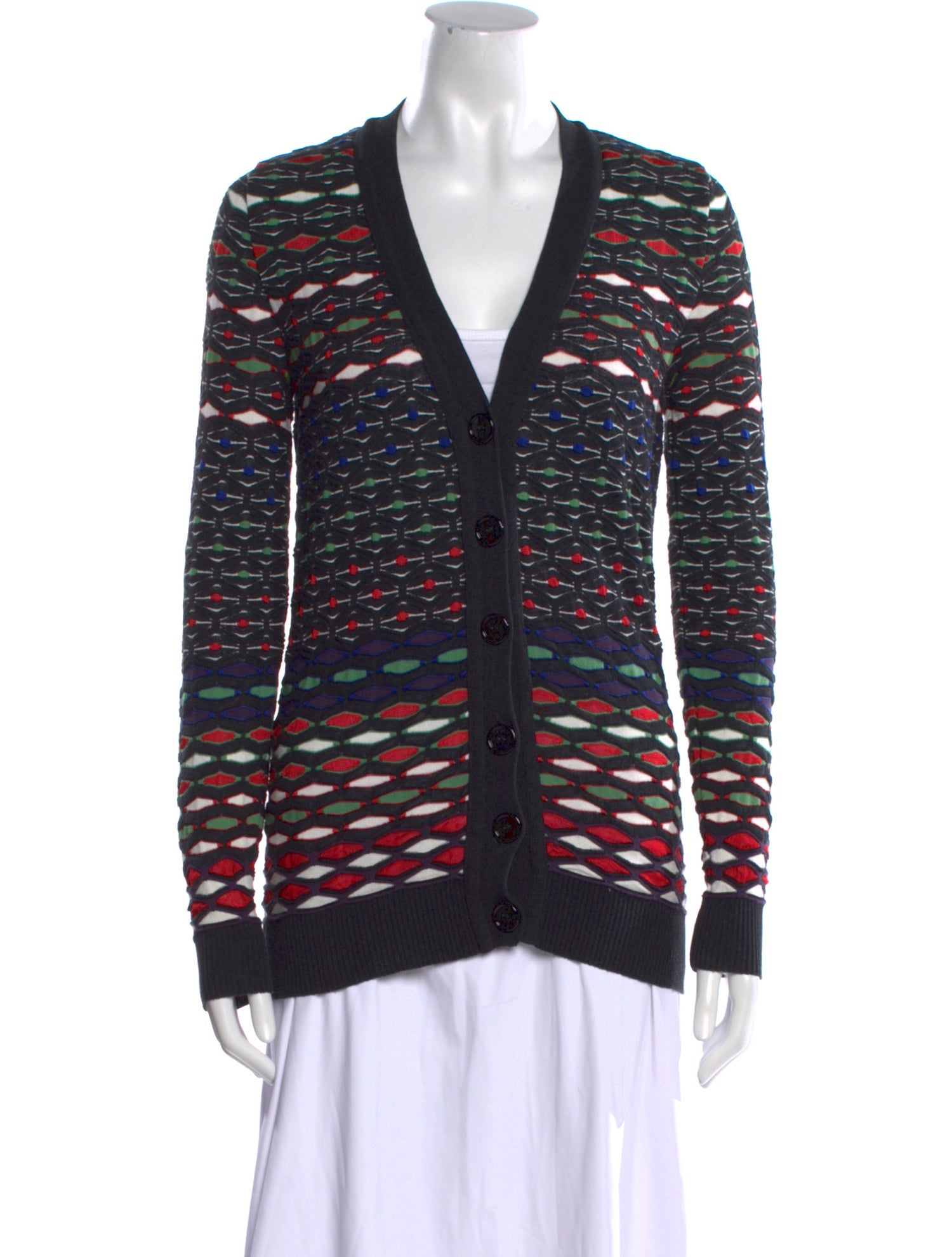 Missoni Striped V-Neck Sweater