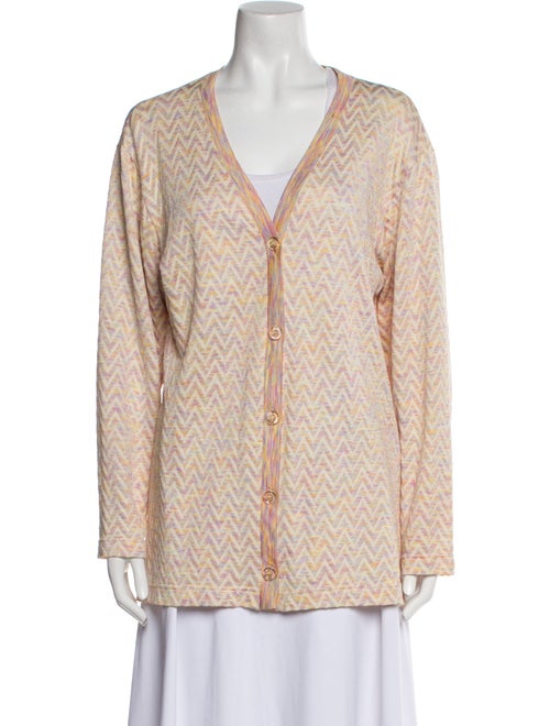 Missoni Printed V-Neck Sweater
