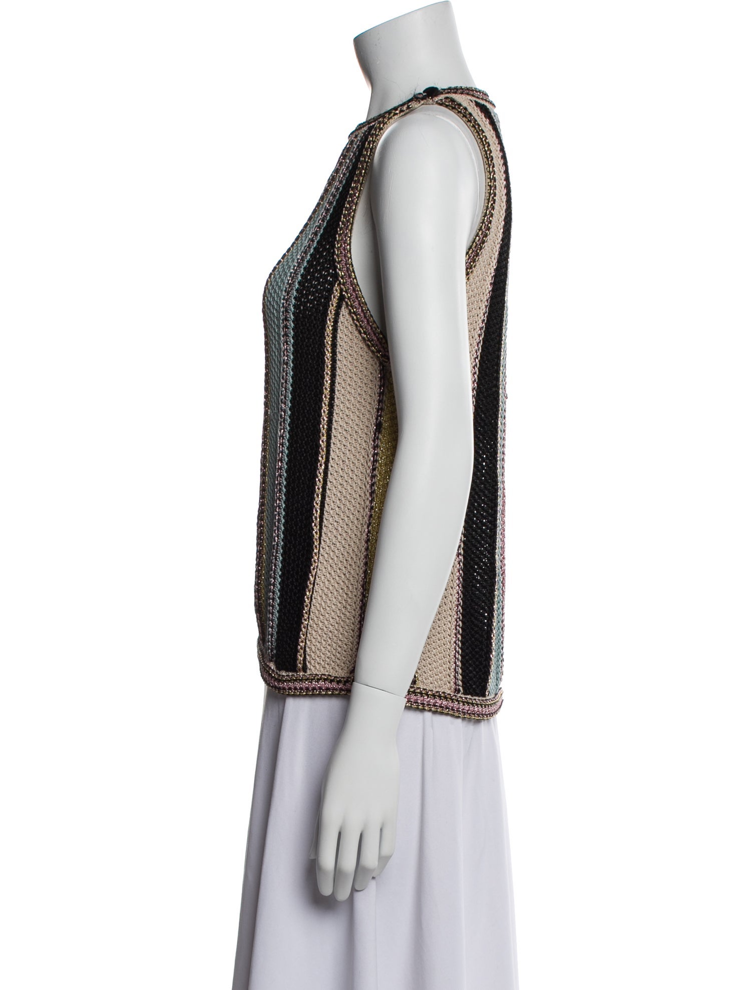 Missoni Printed Crew Neck Blouse