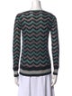 Missoni Striped V-Neck Sweater