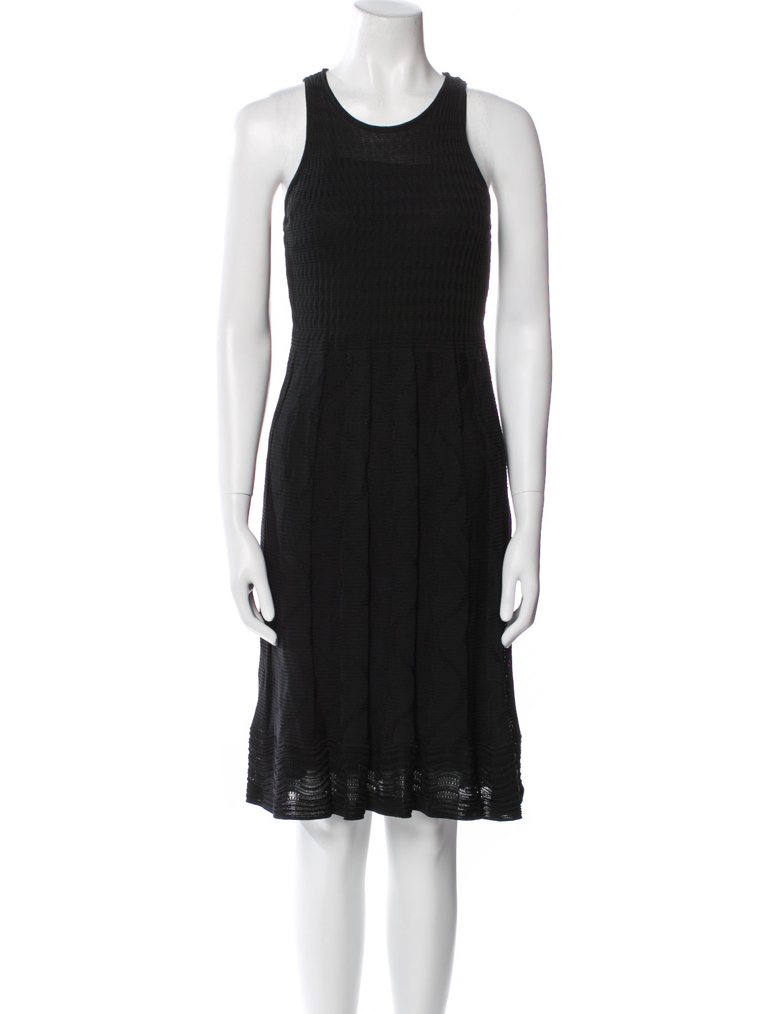 Missoni Scoop Neck Knee-Length Dress