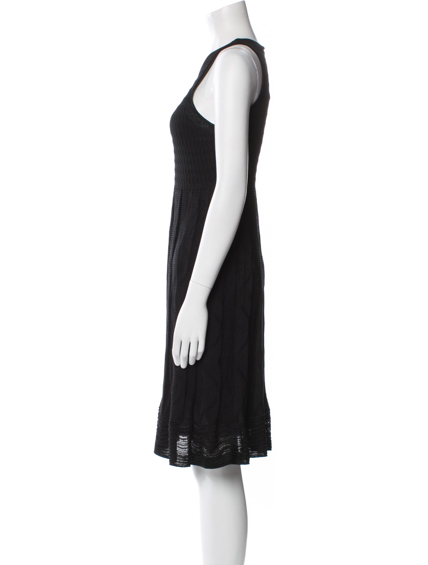 Missoni Scoop Neck Knee-Length Dress