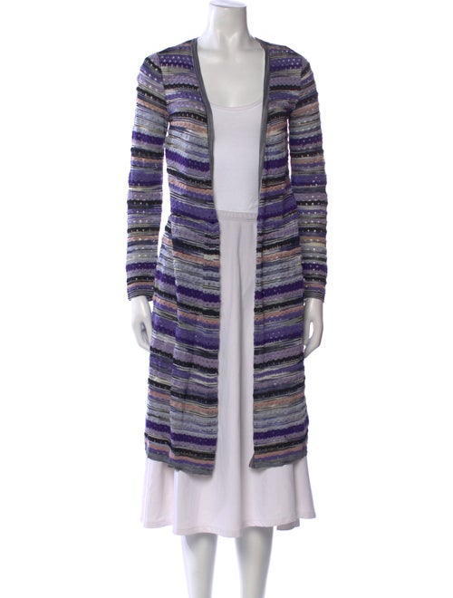 Missoni Striped Open Front Sweater