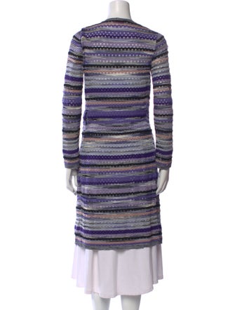 Missoni Striped Open Front Sweater