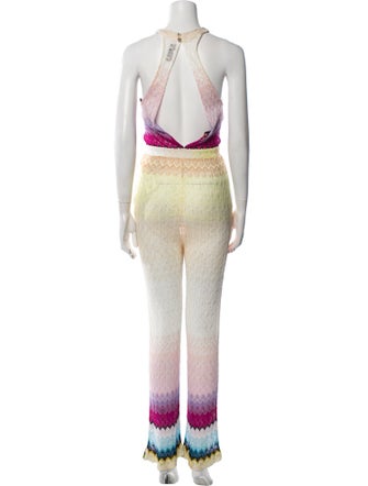 Missoni Printed Halterneck Jumpsuit