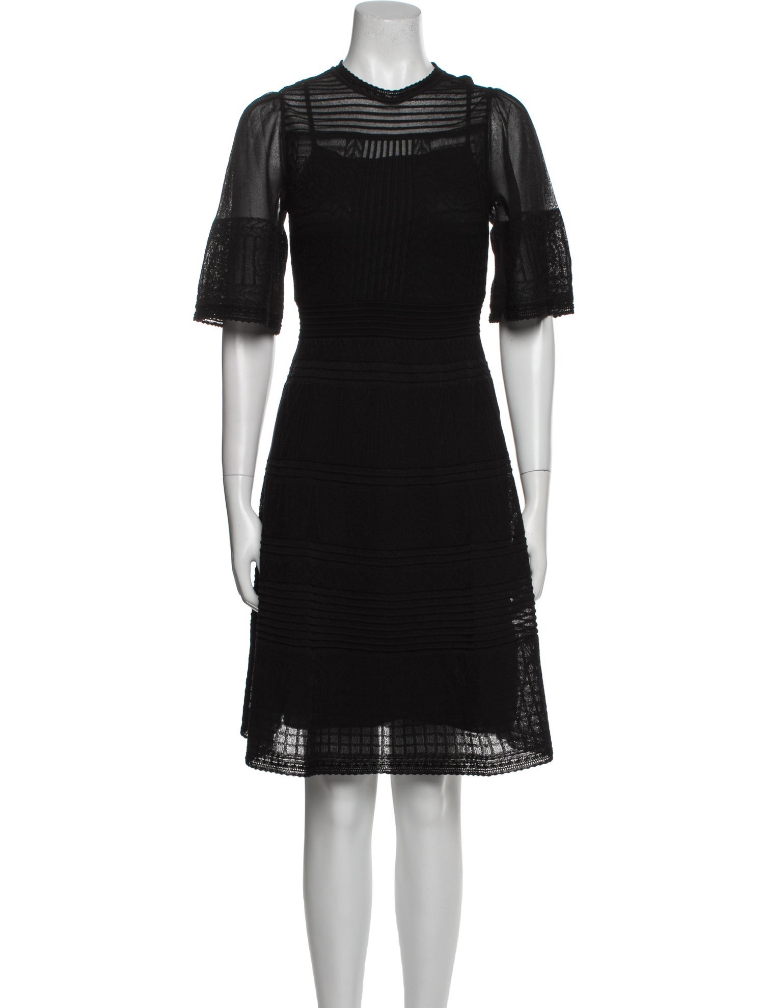 Missoni Crew Neck Knee-Length Dress