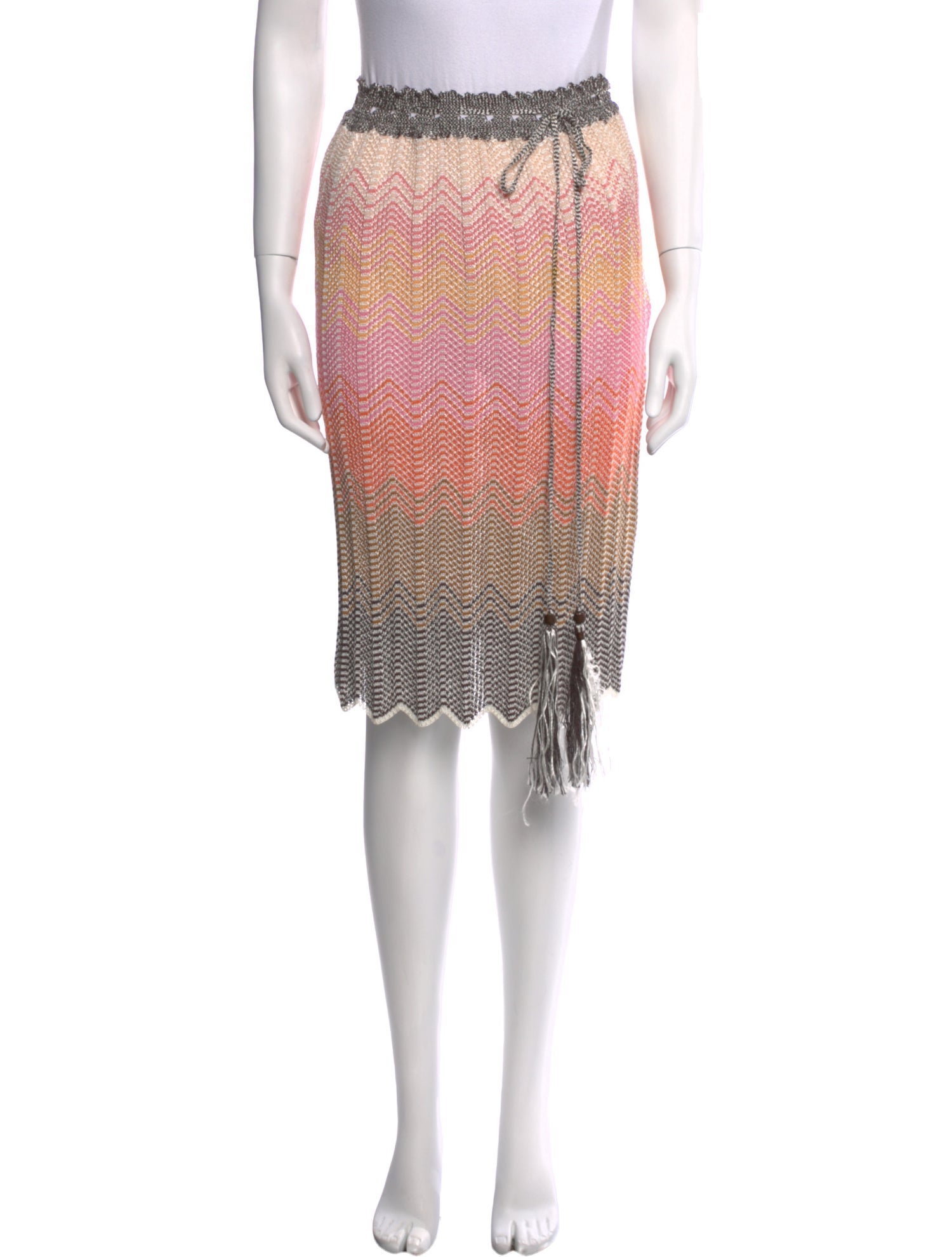 Missoni Printed Knee-Length Skirt