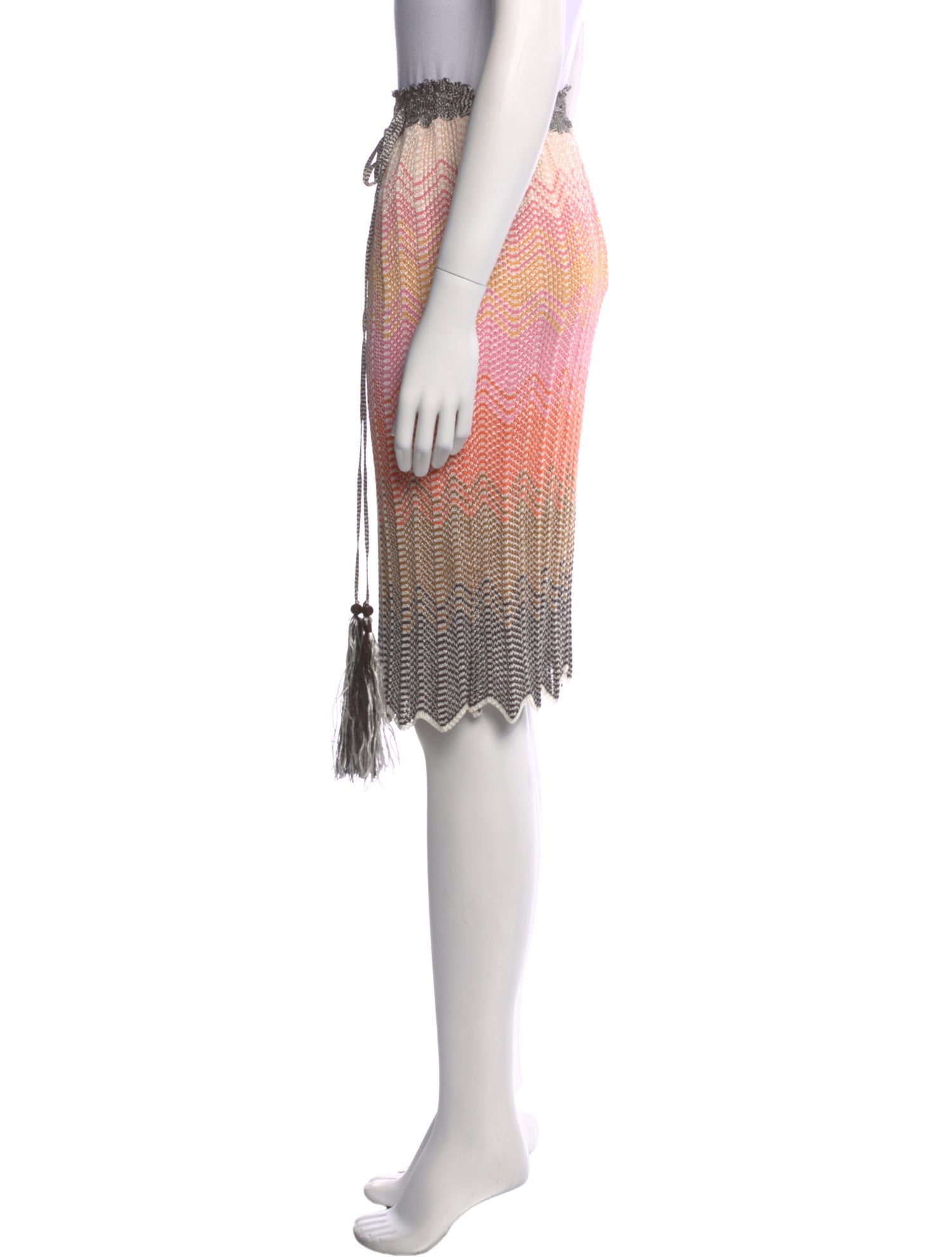 Missoni Printed Knee-Length Skirt