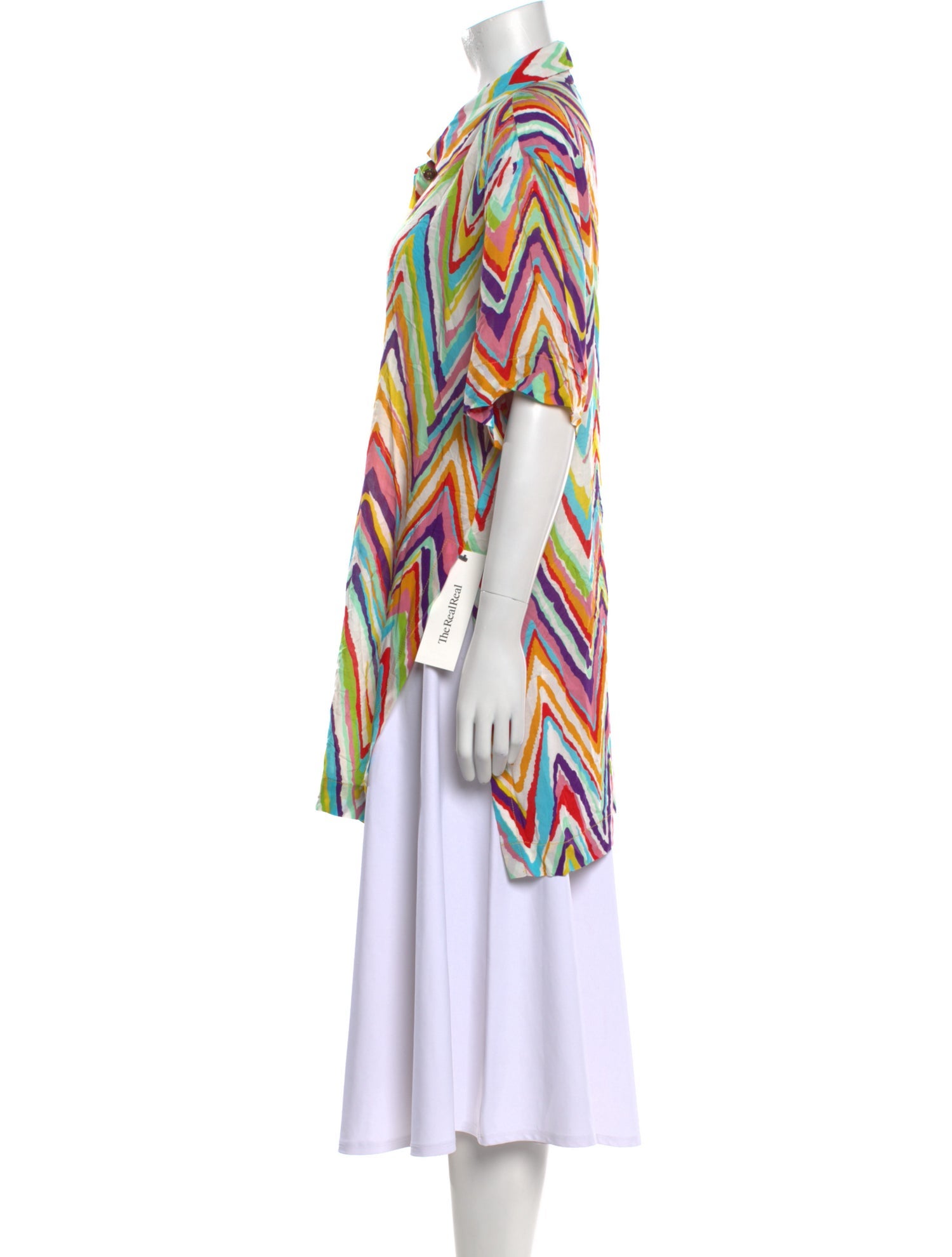 Missoni Printed Short Sleeve Tunic