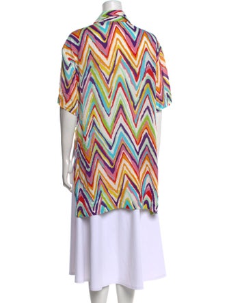 Missoni Printed Short Sleeve Tunic
